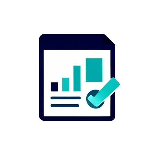 Settlement report with a chart and a completed payout mark